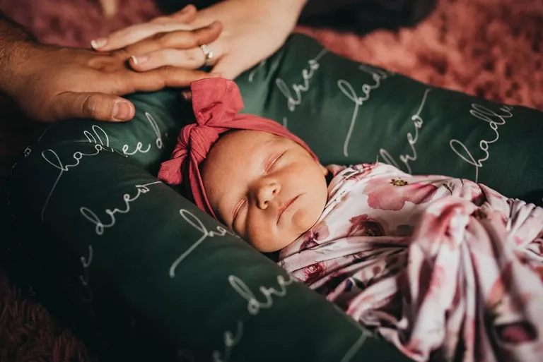 Lubbock newborn photographer indoor session