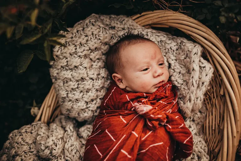 Lubbock newborn photographer indoor session