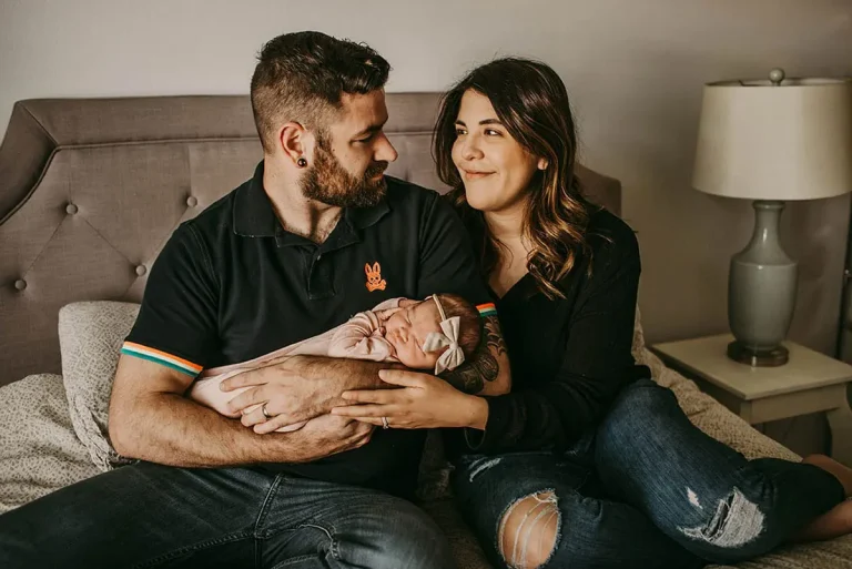 Lubbock newborn photographer indoor session