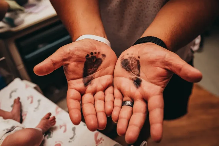 Lubbock birth photographer session at local hospital
