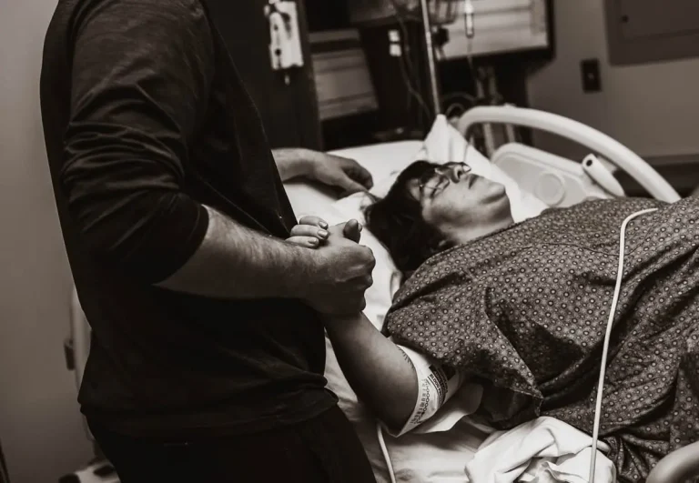 Lubbock birth photographer session at local hospital